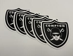 Lot Of 5 Eazy E NWA Ruthless Records Laptop Yeti Stanley Sticker Compton Rap